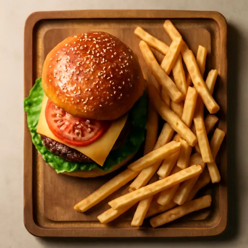 Burger de la casa